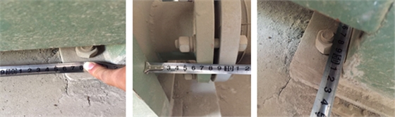 HDMJ曝氣風(fēng)機(jī)地基修改前測量 HDMJ曝氣風(fēng)機(jī)地基修改前測量